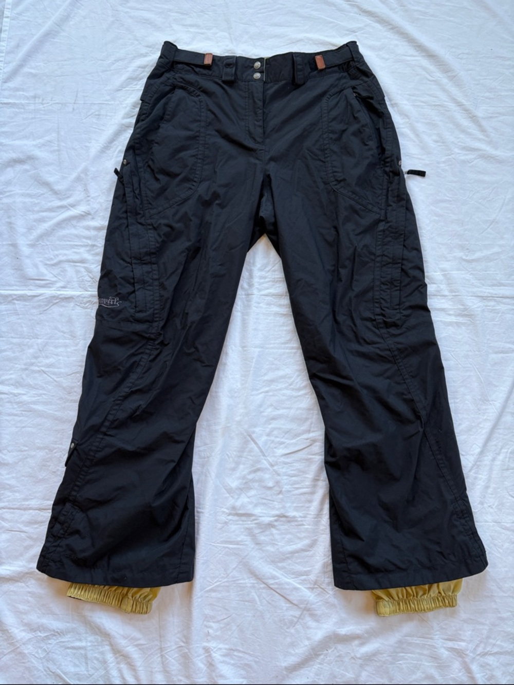 Columbia Convert Black Snow Ski Pants Waterproof Womens Large